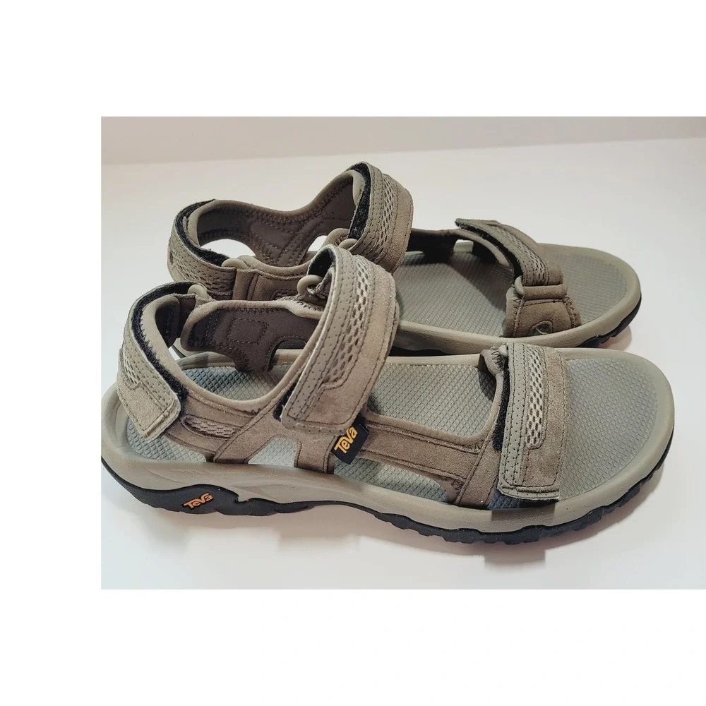 Teva Sandals Mens 9 Hudson Suede Mesh Sport Hiking Outdoor
